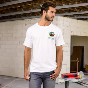 T-shirt met eigen logo, geen minimum bestelhoeveel