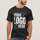 T-shirt met eigen logo | Persoonlijk zakelijk logo (Voorkant)
