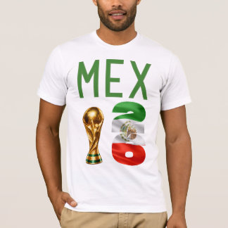 T-shirt met eigen naam en nummer voor WK Mexico 20