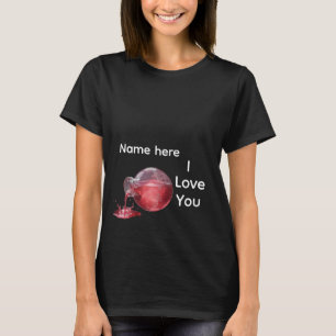 T-shirt met eigen naam Liefdesdrank Ik Hou Van Jou