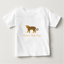 T-shirt met eigen naam voor kinderen – Cute Tiger