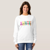 T-shirt met eigen naam voor tante (Voorkant volledig)