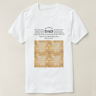 T-shirt met eigen ontwerp voor vader