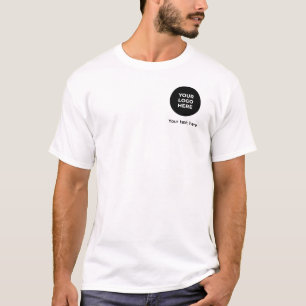 T-shirt met eigen tekst en logo
