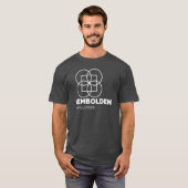 T-shirt met embolden WI (Voorkant volledig)