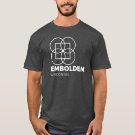 T-shirt met embolden WI