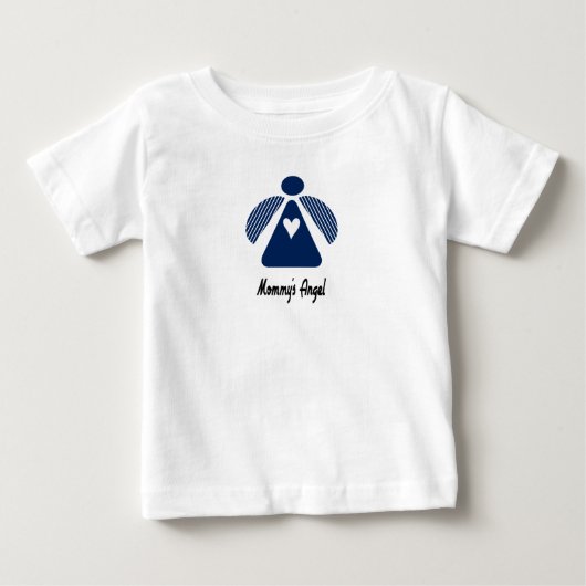 T-shirt met engel voor mama (Voorkant)
