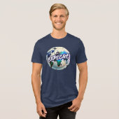 T-shirt met Explore-thema (Voorkant volledig)