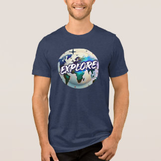 T-shirt met Explore-thema