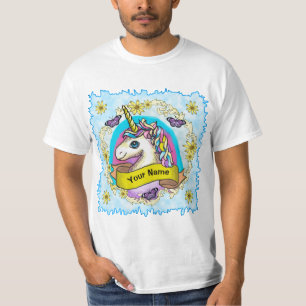 T-Shirt met fantasie-eenhoorn