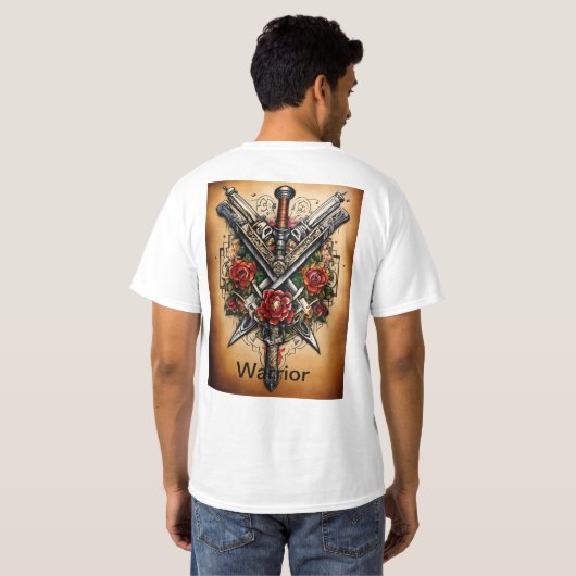 T-shirt met fantastisch design (Achterkant volledig)