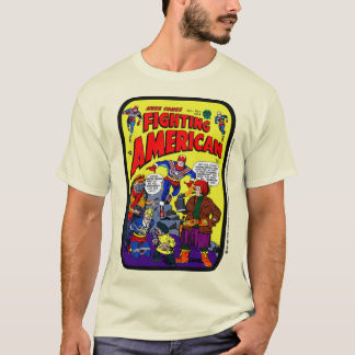 T-shirt met Fighting American uit de jaren 50
