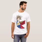 T-shirt met Filipijnse Adelaar (Voorkant volledig)