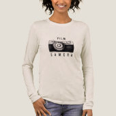 T-shirt met filmcamera (Voorkant)