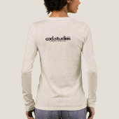 T-shirt met filmcamera (Achterkant)