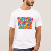 T-shirt met fine art schilderij print ontwerp (Voorkant)