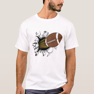 T-shirt met football burster