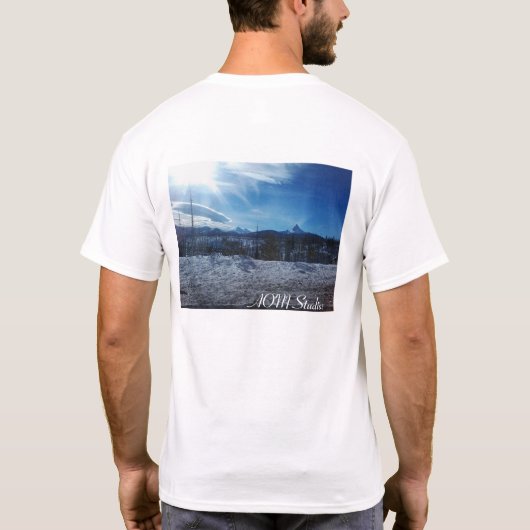T-shirt met foto (Achterkant)
