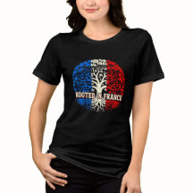 T-shirt met Franse Patriottische Erfenis