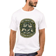 T-shirt met Full Contact Golf League-logo