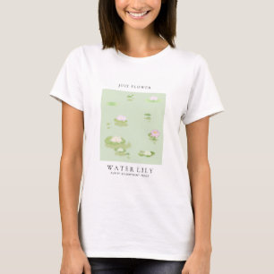 T-shirt met geboortebloem juli