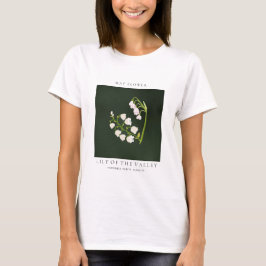 T-shirt met geboortebloem van mei