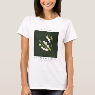 T-shirt met geboortebloem van mei