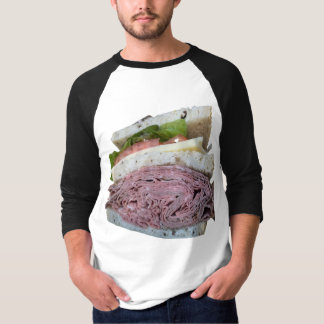 T-shirt met gebraden rundvlees
