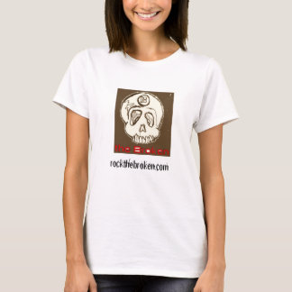 t-shirt met gebroken lange mouw voor vrouwen
