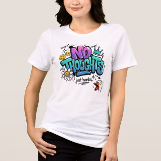 T-shirt met 'Geen Gedachten Alleen Toeters', Cadea