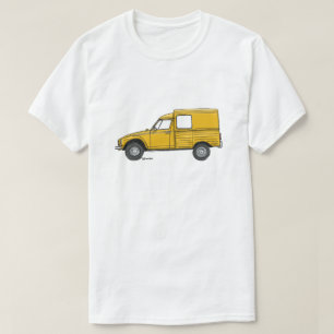 T-shirt met gele Citroën Acadiane