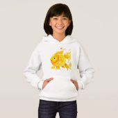 T-shirt met gele Vissen (Voorkant volledig)