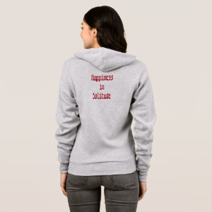 T-shirt met geluk in eenzaamheid