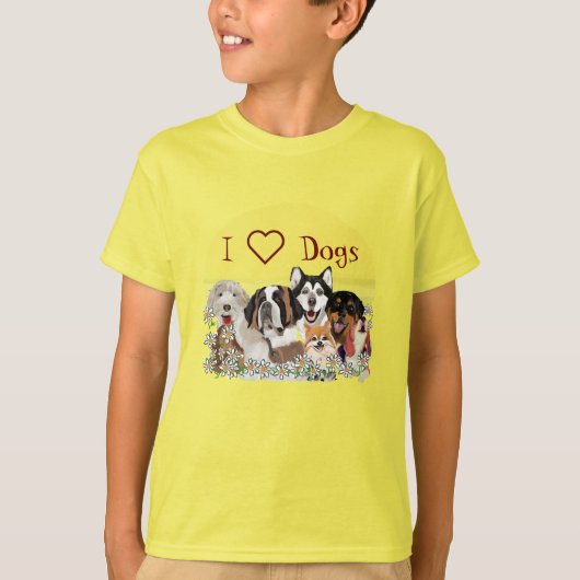 T-Shirt met gepersonaliseerde tekst voor hondenclu (Voorkant)
