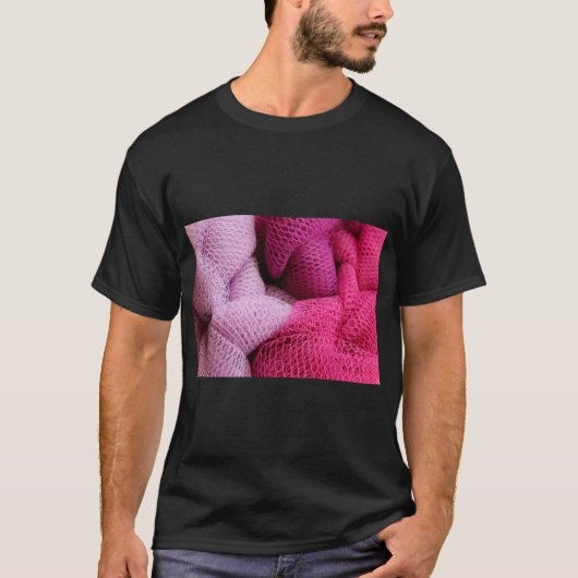 T-shirt met gestructureerd patroon – stijlvolle di (Voorkant)