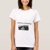 T-shirt met gevierde vriendschap (Voorkant)