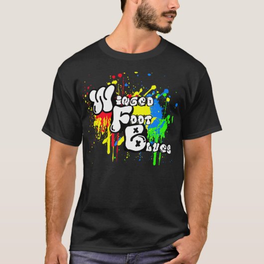 T-shirt met gevlekte rode rode hond (Voorkant)