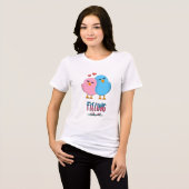 T-shirt met gevoel | Inspirerende quote over posit (Voorkant volledig)