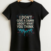 T-shirt met gewaagde stelling; Grappig cadeau voor