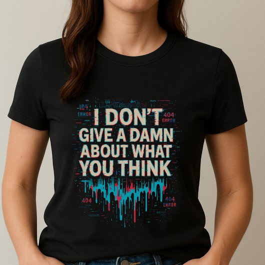 T-shirt met gewaagde stelling; Grappig cadeau voor