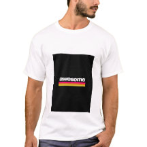 T-shirt met geweldige typografie