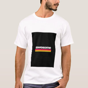 T-shirt met geweldige typografie