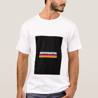 T-shirt met geweldige typografie