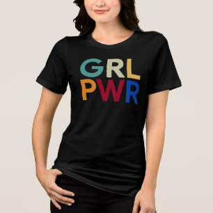 T-shirt met Girl Power - Cadeau voor vrouwenemanci