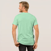 T-shirt met glimlachende vintagecamera (Voorkant)