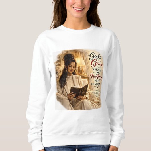 T-shirt met Gods genade (Voorkant)