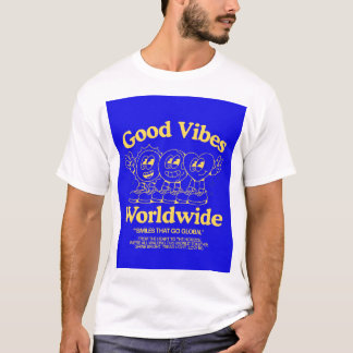 T-shirt met goede vibes 