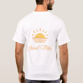 T-shirt met goede vibes | beatch sweming (Achterkant)