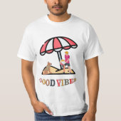 T-shirt met goede vibes | Inspirerende positieve e (Voorkant)