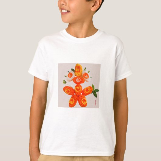 T-shirt met goede wensen voor kinderen (Voorkant)